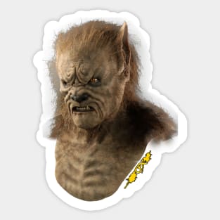 Lupus the Wolfman Sticker